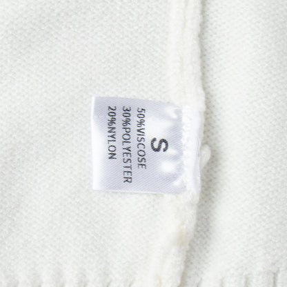 Cross-Border2025Hot-Selling European and American Style Autumn Winter Solid Color High Neck Knitted Sweater Loose Slimming Versatile Knitted Sweater for Women