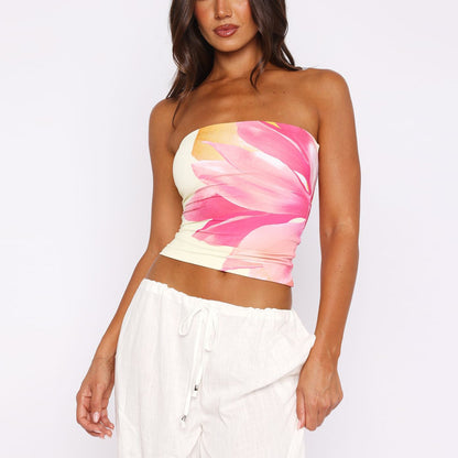 Sultyra Digital Print Tube Top