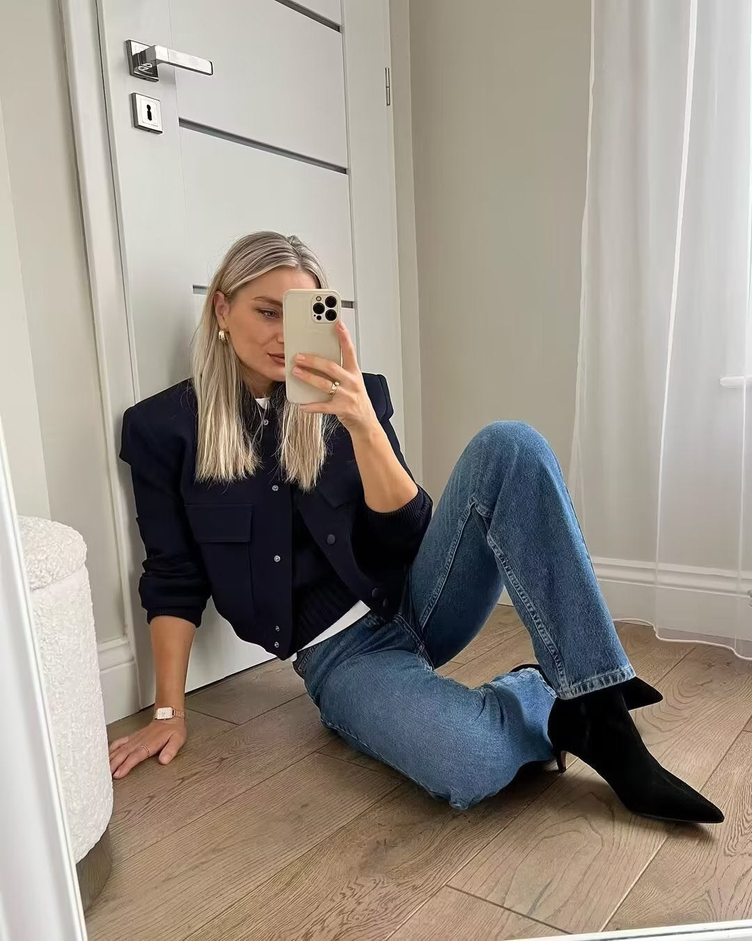 11Color Amazon Cross-Border2025Spring and Autumn New European and American Style Stand Collar Large Pocket Women's Jacket Coat A19621