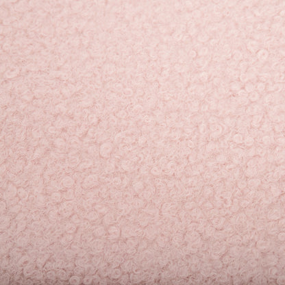 Cross-border Pink Jacket Europe and America2025Winter New Style Elegant Casual Stand Collar Drop Shoulder Short Furry Coat