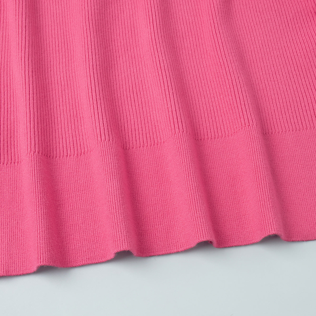 Cross-Border European and American Style2025Autumn and Winter New Trend Versatile Simple Casual Polo Turn-Down Collar Pullover Knitted Sweater