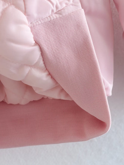 Women's Clothing Wholesale Cross-Border2025Winter European and American Style Baseball Jacket Loose Cotton Coat Women's Outerwear A19518European and American Style