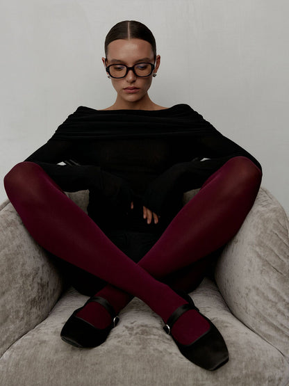 Cross-border Women's Sweater2025Autumn Winter European American Style Long Sleeve Knitted Bottoming Shirt One Shoulder Sexy Slim Off Shoulder Top