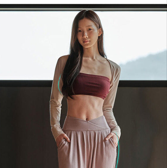 Sultyra 3D Striped Yoga Bra