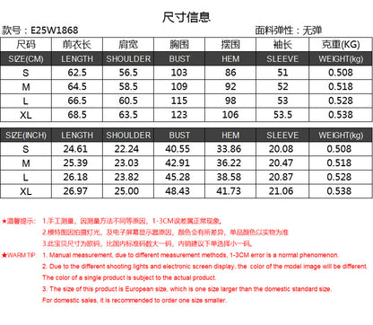 wish New Style Personality Street Trend Loose Hooded Sweatshirt European and American Hot Sale Fashion Retro Short Casual Jacket