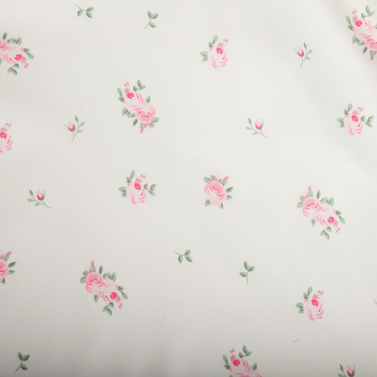 Cross-border Printed Midi Skirt European and American Style2025Spring and Summer New Elegant Floral Satin Printed Draped High-Waisted Skirt