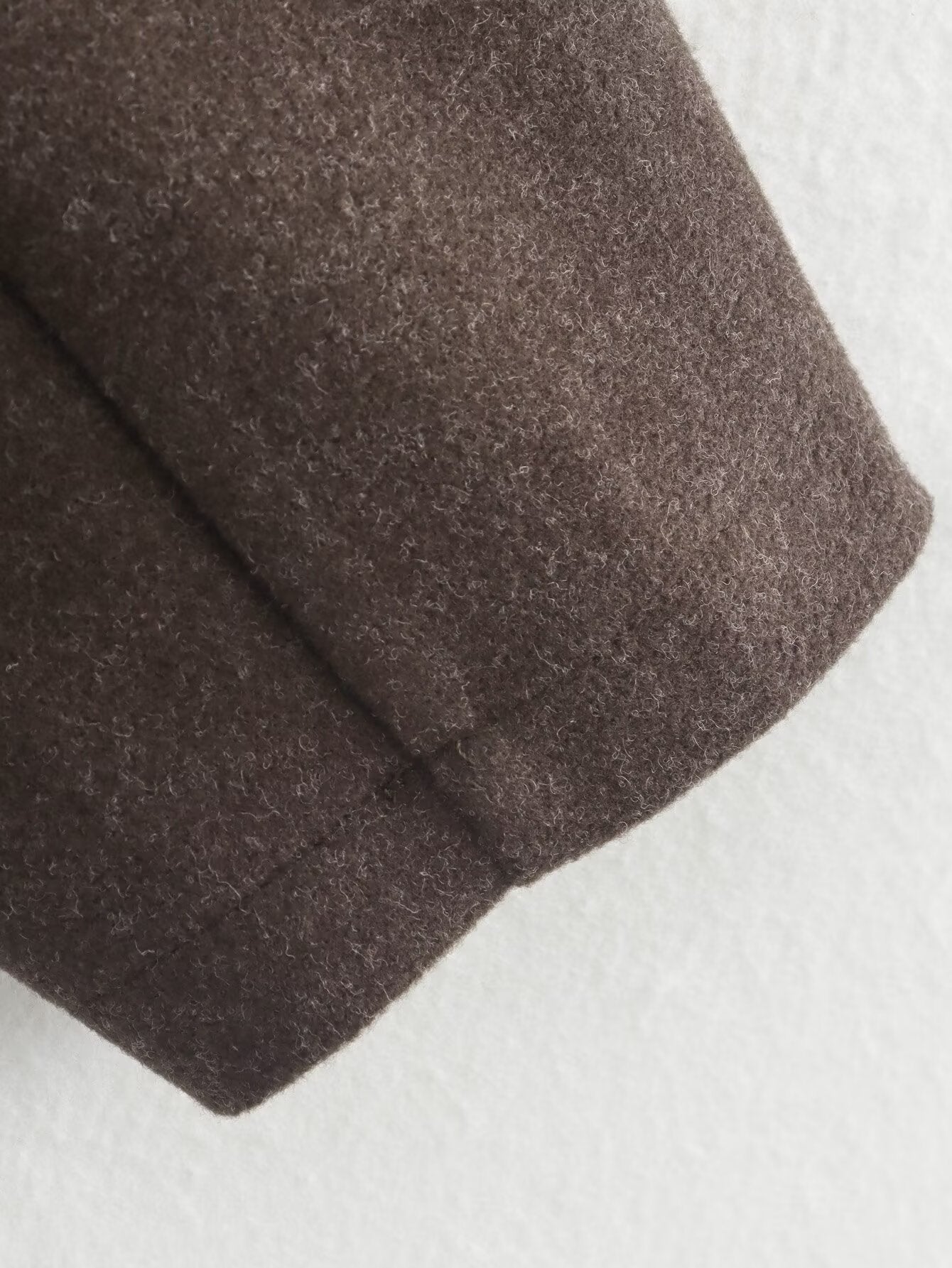 2025Autumn Fashion Three-Color Solid Wide Zipper Wool Coat Cross-Border Amazon Women's Clothing B88780