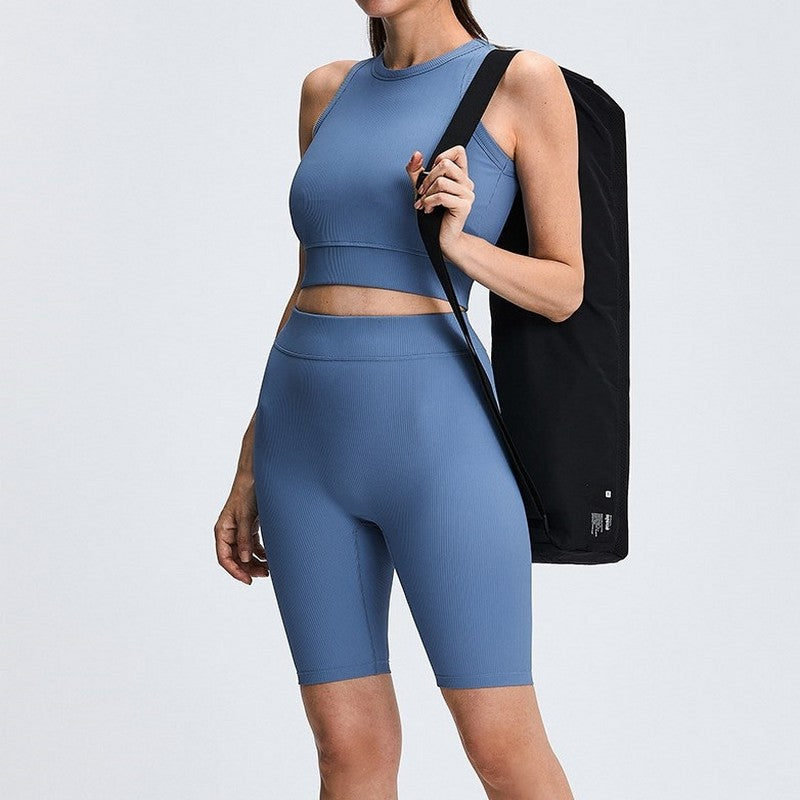 Sultyra Ribbed Crop Tank Top