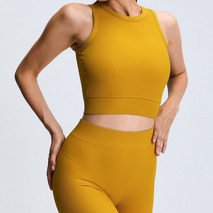 Sultyra Ribbed Crop Tank Top