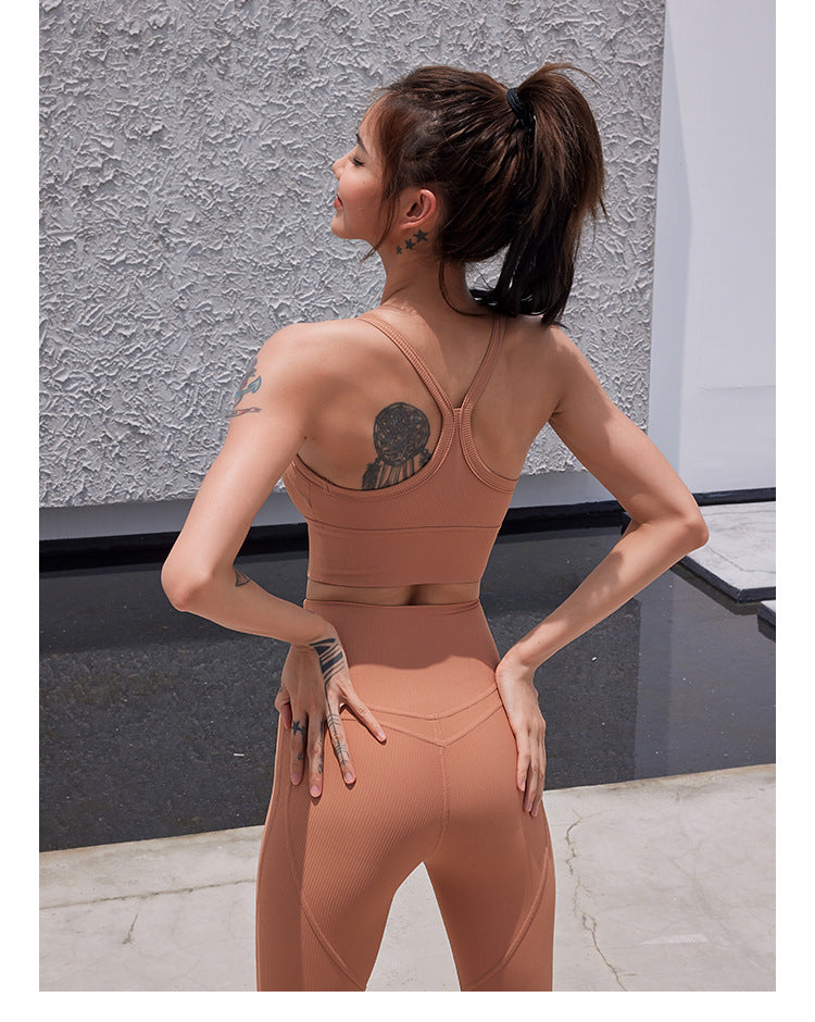 Sultyra High Intensity Gathered Beauty Back Yoga Wear