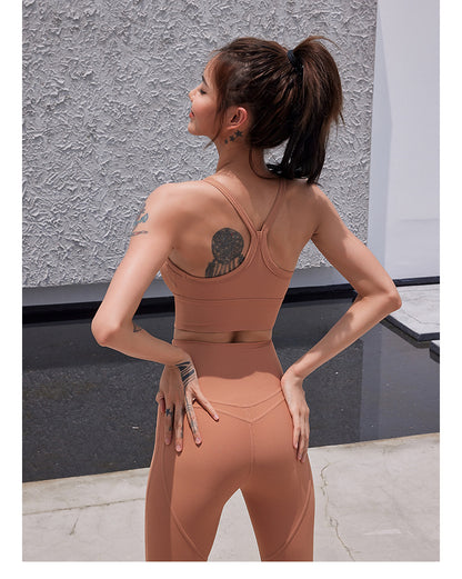 Sultyra High Intensity Gathered Beauty Back Yoga Wear