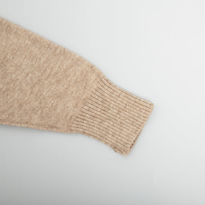 Cross-Border Turtleneck Sweater Set for Women, European and American Style, Autumn and Winter New Loose Casual Thick Knitted Long Pants Set