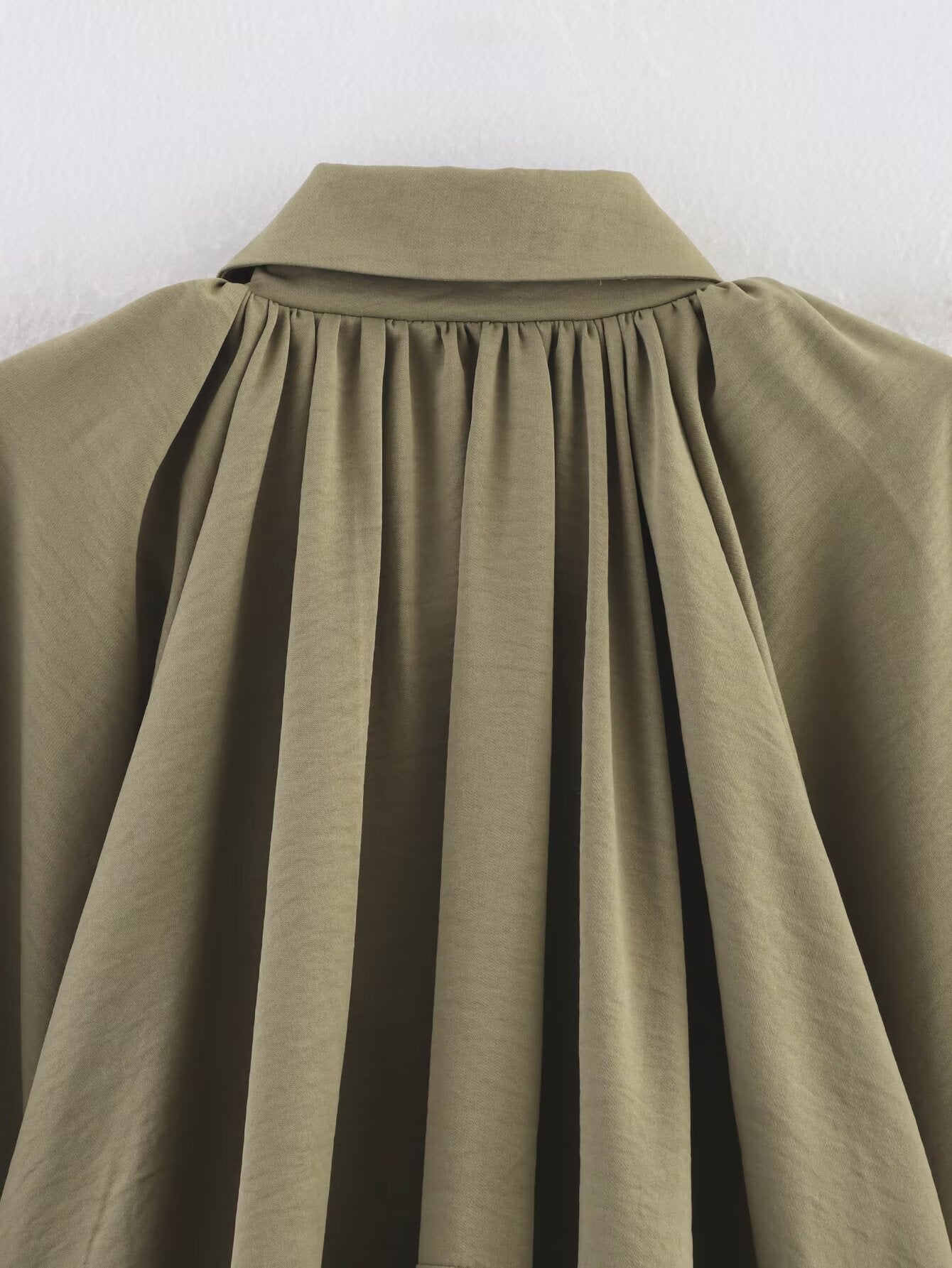 Cross-Border Foreign Trade Women's Clothing2025Autumn European and American Style Turn-Down Collar Long Sleeve Puff Jacket Baseball Coat for Women A15048