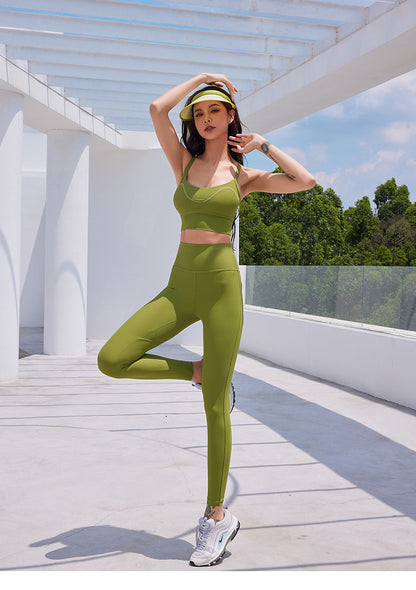 Sultyra High Intensity Gathered Beauty Back Yoga Wear