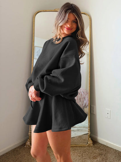 Sultyra Ballet Style High Waist Tie Half Skirt Set