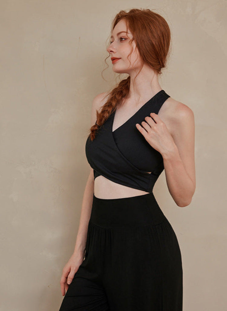 Sultyra V Yoga Top Bra