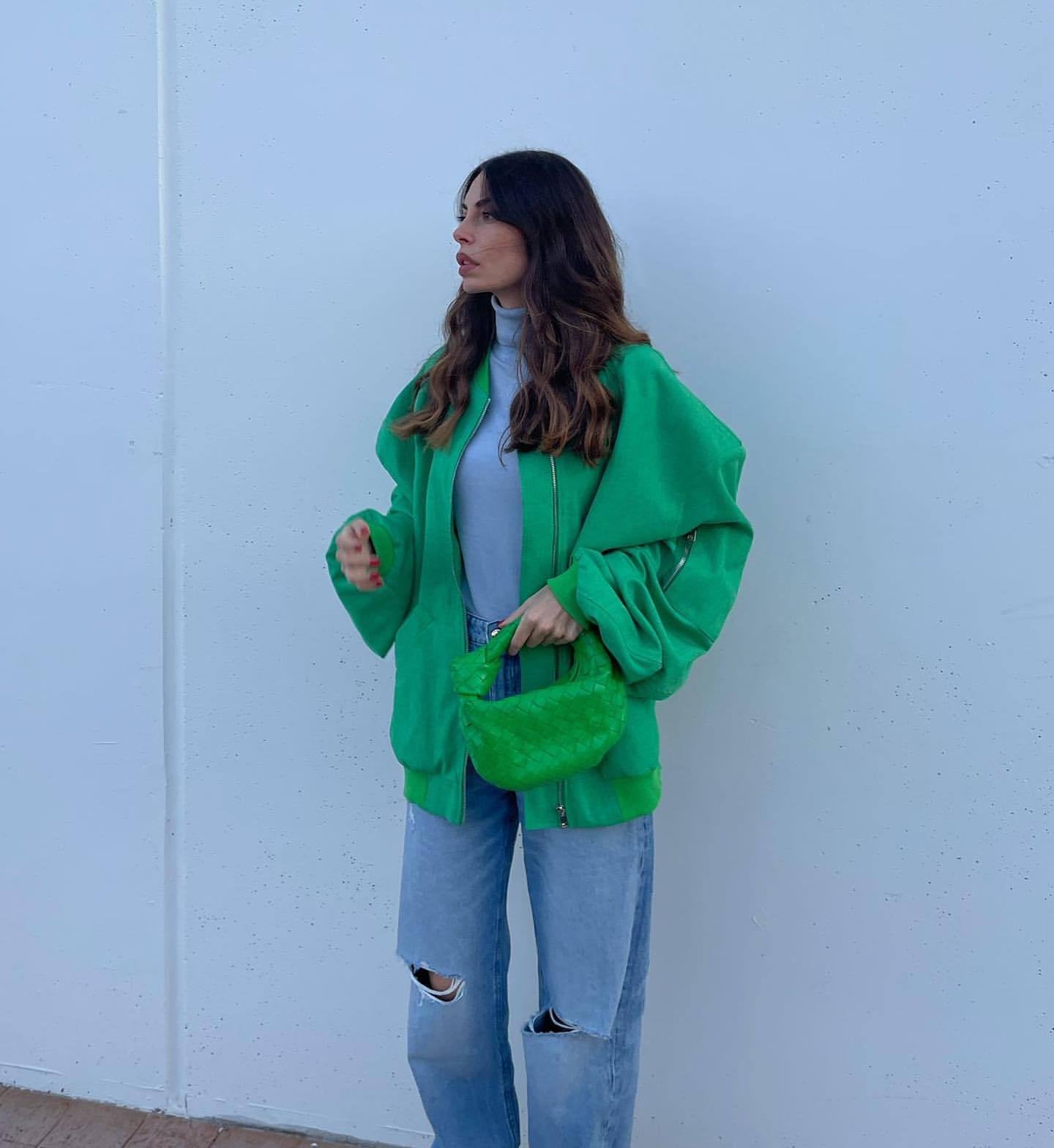 Women's Clothing Wholesale Cross-Border2025Winter European and American Style Baseball Jacket Loose Cotton Coat Women's Outerwear A19518European and American Style