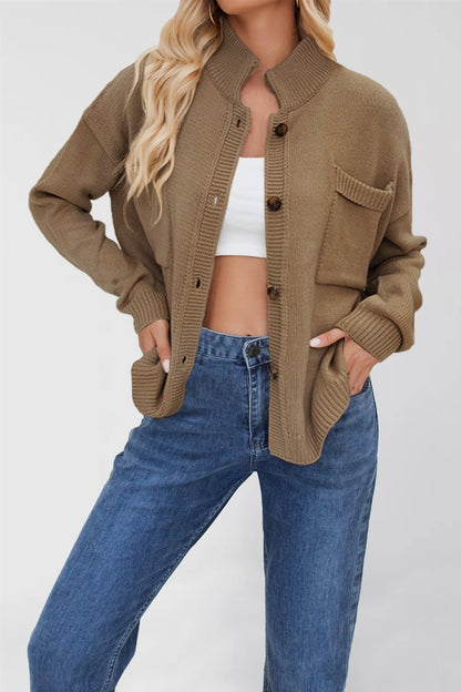 Sultyra Stand Collar Sweater