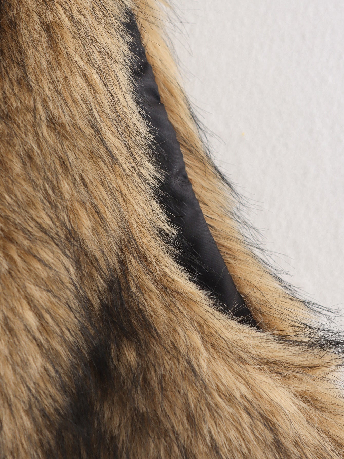 Cross-border women's clothing2025Autumn New Casual Street Fashion Vest Faux Fur Top