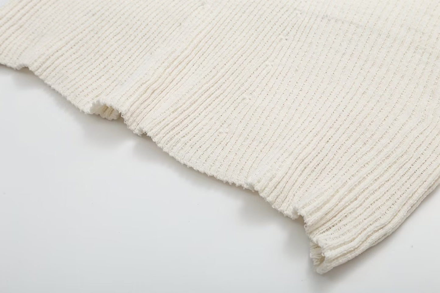 Cross-Border Amazon2025Spring and Autumn New Women's Fashion European and American Style Ribbed Knitted Dress M6247