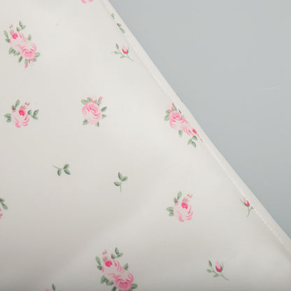 Cross-border Printed Midi Skirt European and American Style2025Spring and Summer New Elegant Floral Satin Printed Draped High-Waisted Skirt