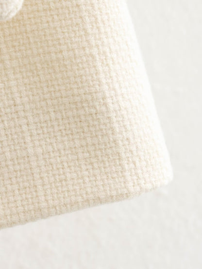 Wholesale Cross-Border Amazon Autumn Winter New Women's Fashion Small Fragrance Style Button Decor Short Blazer B88646