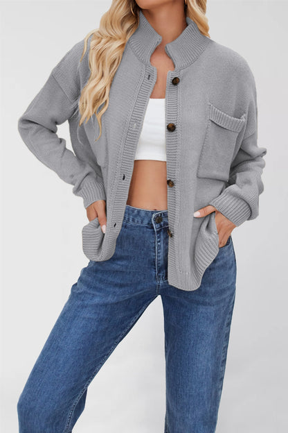 Sultyra Stand Collar Sweater