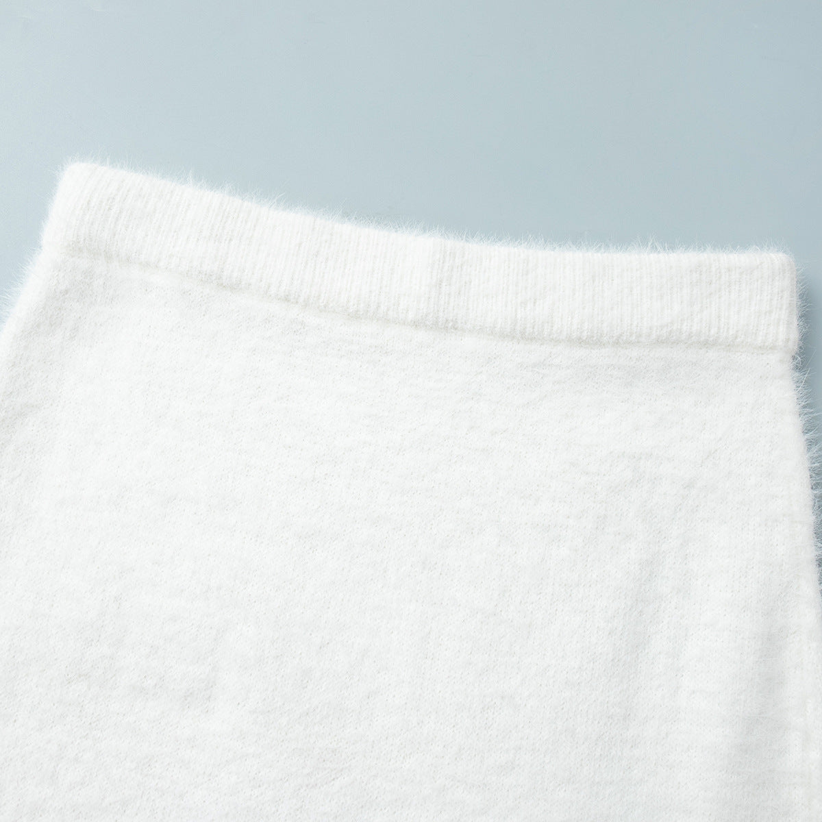 Cross-border Plush Long Sleeve Half-length Dress Set European and American Style2025Autumn and Winter New Single-Breasted Cardigan and Skirt Set