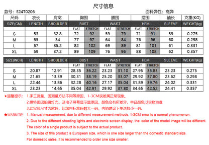 2025New Y2K Threaded Crew Neck Long Sleeve Shirt T Women's T-Shirt Base Layer Slim Fit Off-Shoulder Hot Girl Top Pure Desire