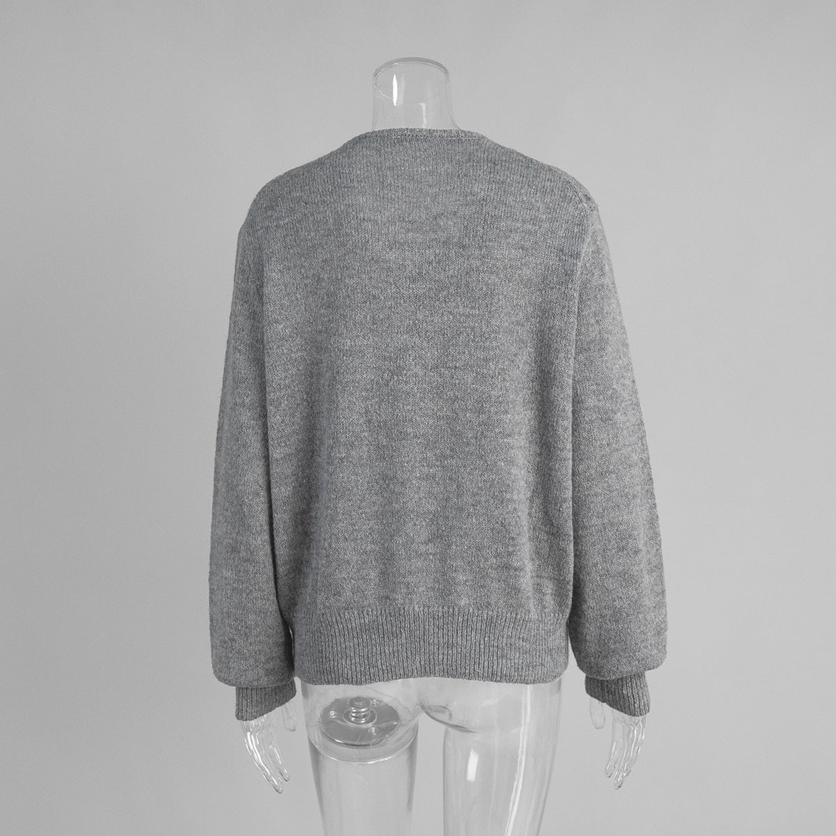 Candy Color Knitted Cardigan Women's European and American2025Autumn and Winter Mohair Solid Color Cardigan Macaron Color Sweater Cardigan for Women