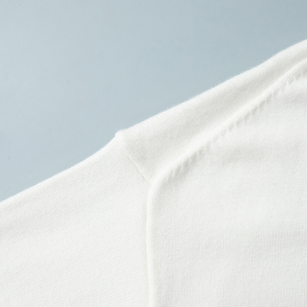 Cross-Border2025Hot-Selling European and American Style Autumn Winter Solid Color High Neck Knitted Sweater Loose Slimming Versatile Knitted Sweater for Women