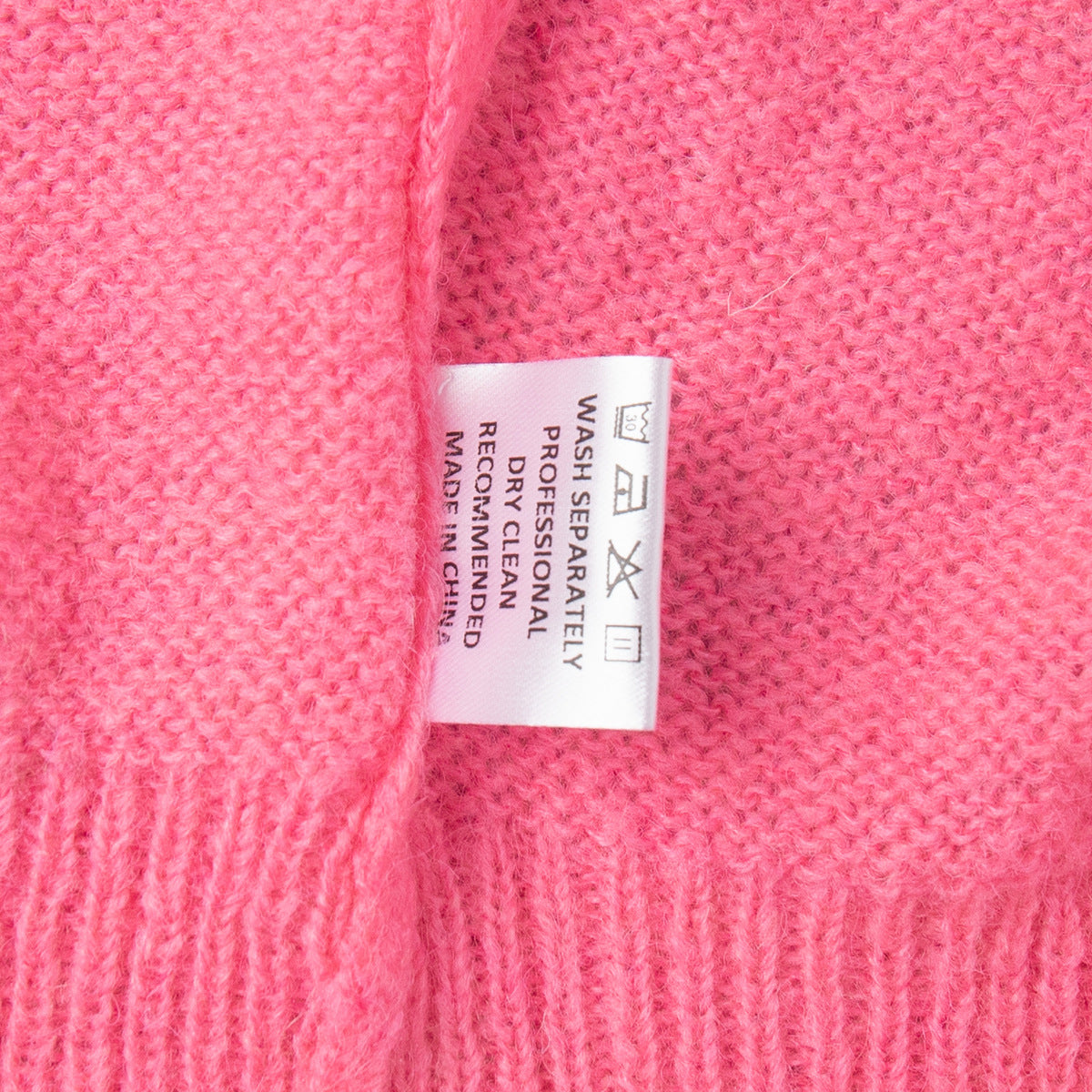 Candy Color Knitted Cardigan Women's European and American2025Autumn and Winter Mohair Solid Color Cardigan Macaron Color Sweater Cardigan for Women