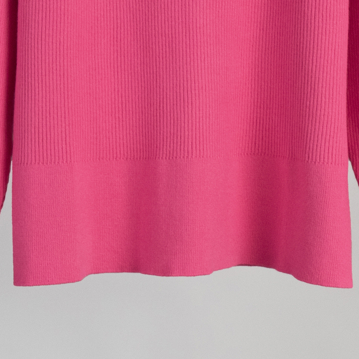 Cross-Border European and American Style2025Autumn and Winter New Trend Versatile Simple Casual Polo Turn-Down Collar Pullover Knitted Sweater