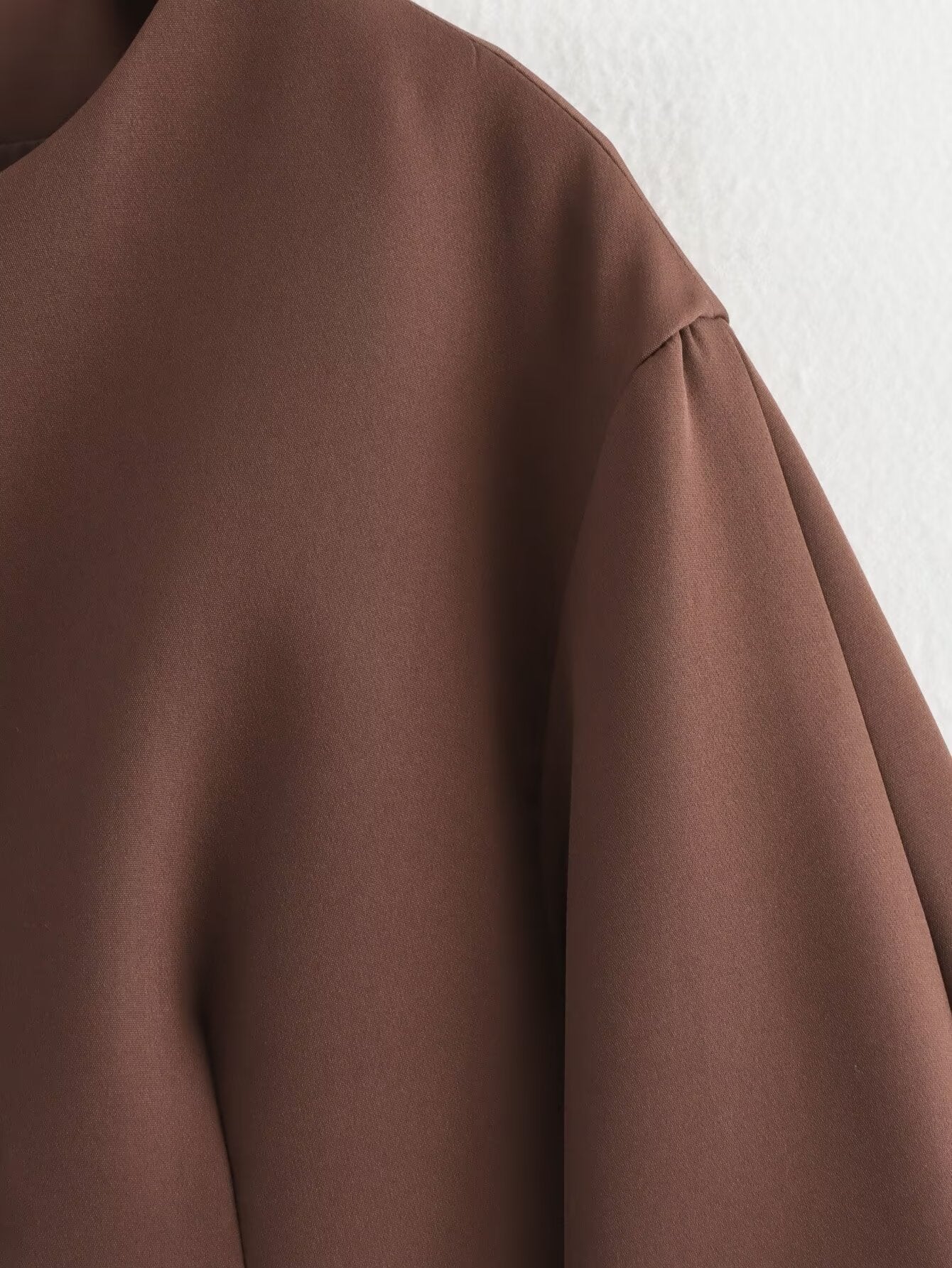 Women's Clothing2025Autumn Balloon Fit Round Neck Short Jacket+Mini Skirt Two Piece Suit B4