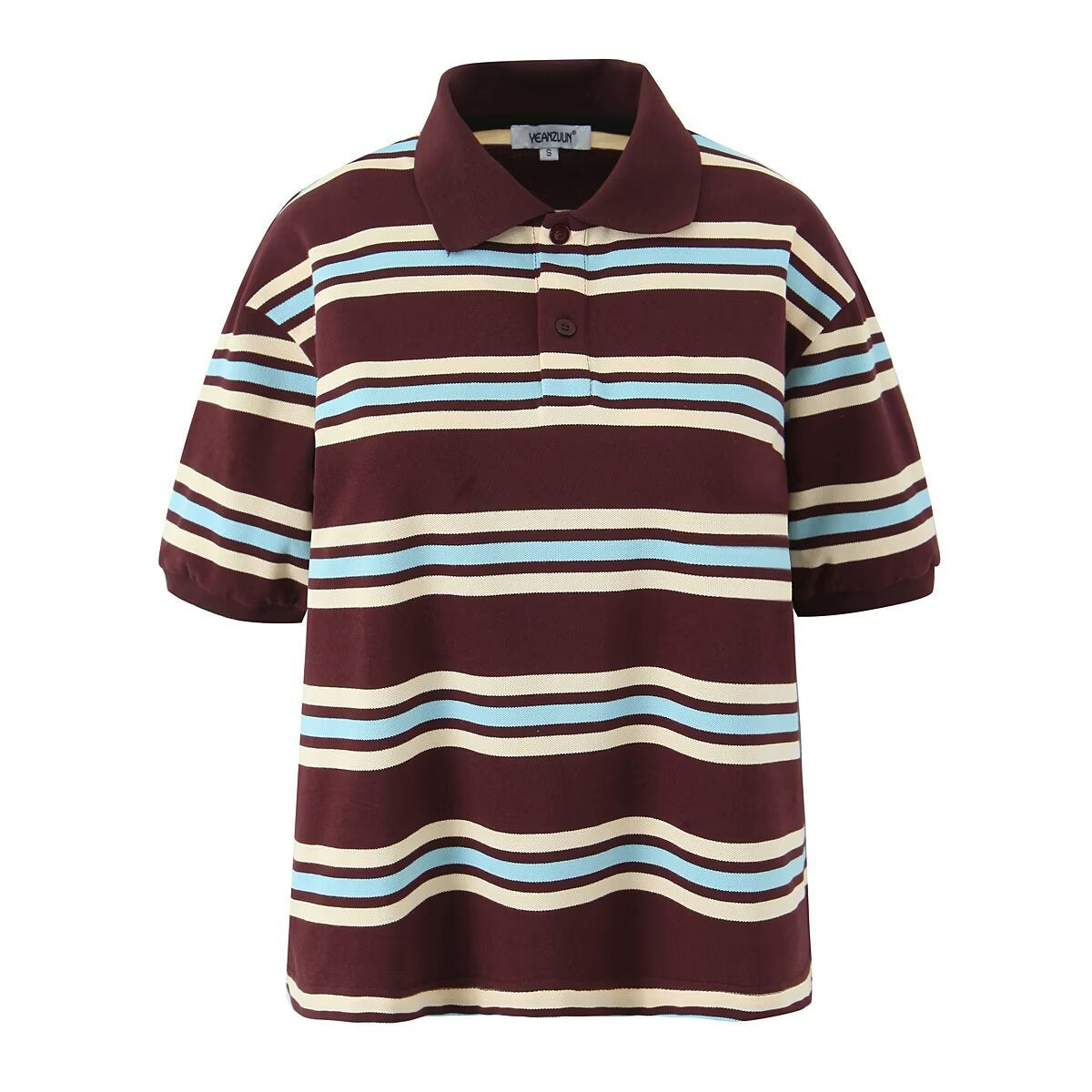 Cross-border European and American Fashion Striped Short Sleeve T Shirt Top+Low Waist Pleated Short Skirt2025Spring New D79551