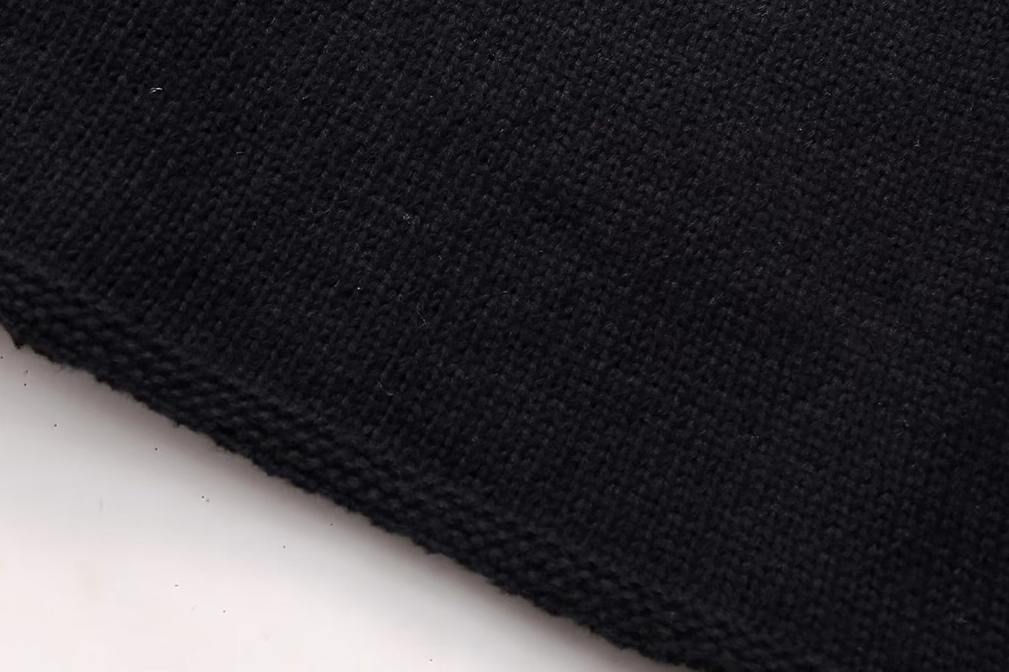 Cross-border Wholesale European and American Women's Clothing2024New Spring and Autumn Season Elegant Round Neck Simple Style Thin Knitted Sweater A34318