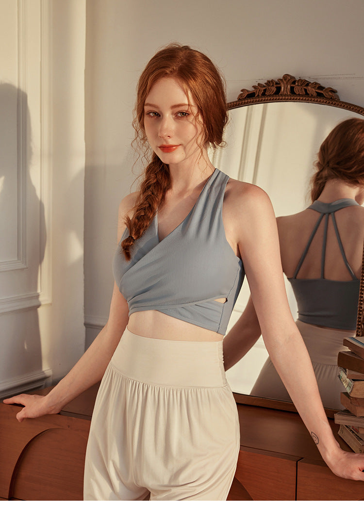 Sultyra V Yoga Top Bra