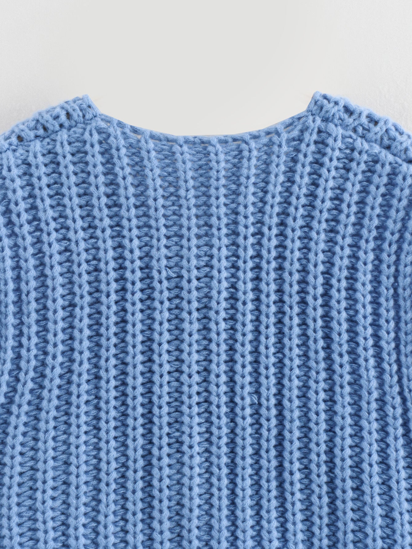 11Color Amazon2024Spring and Autumn New Women's Fashion European and American Style Pocket Sleeveless Short Knitted Cardigan Vest