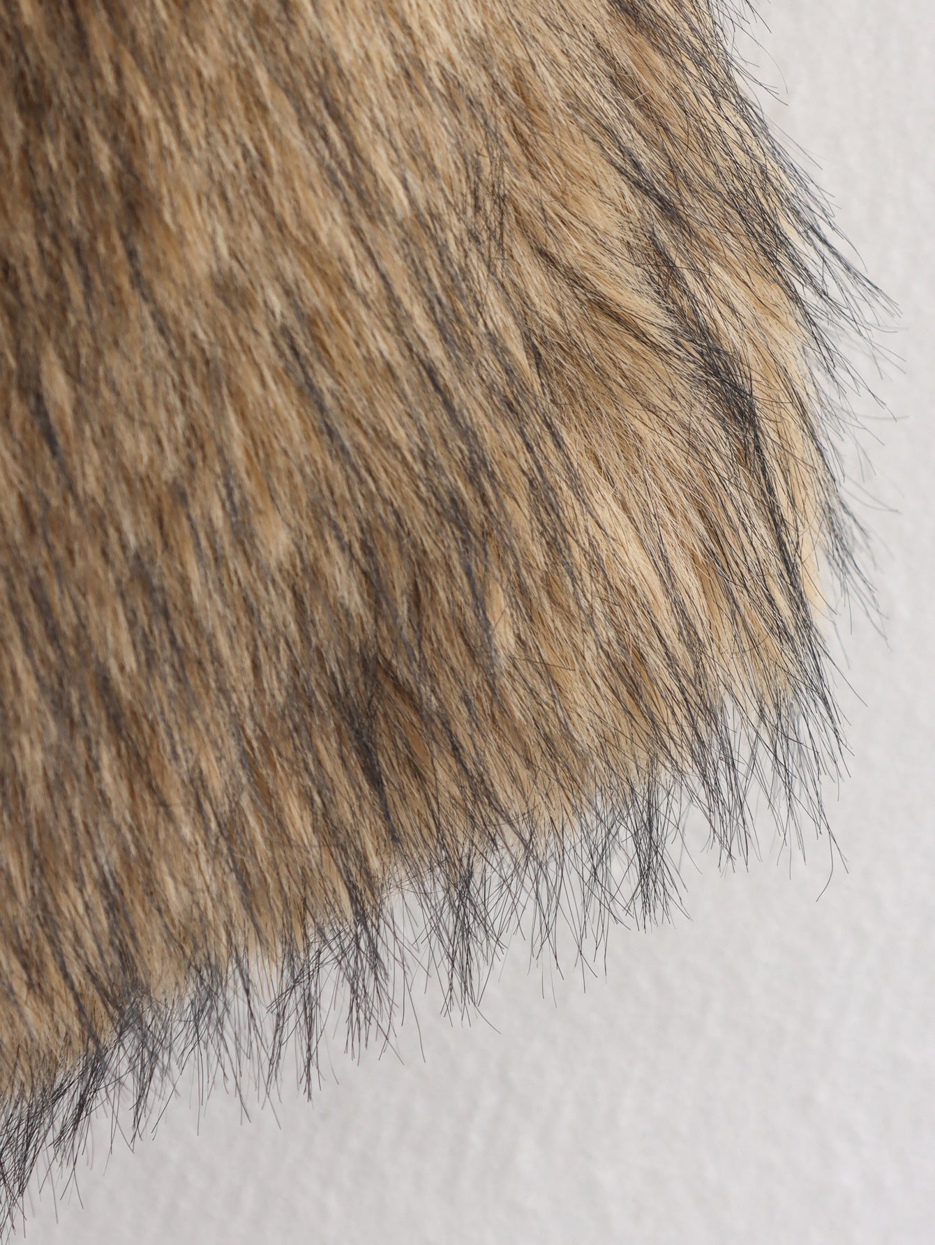 Cross-border women's clothing2025Autumn New Casual Street Fashion Vest Faux Fur Top