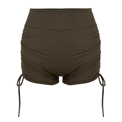 Sultyra Two-Piece Elastic Fixed Cup Tube Top Long Sleeve