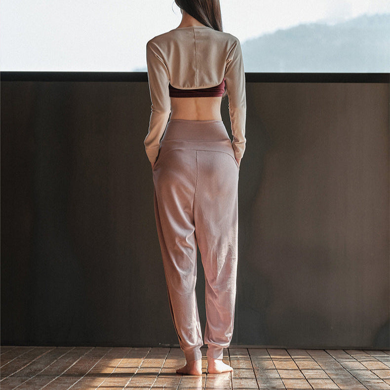 Sultyra Ribbed Wide Leg Pilates Pants